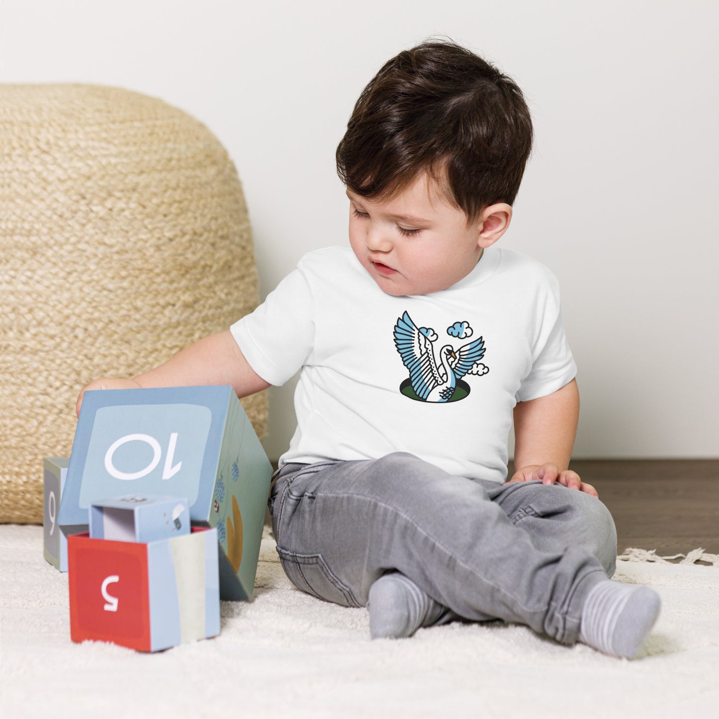 T-shirt à manches courtes en jersey pour bébé