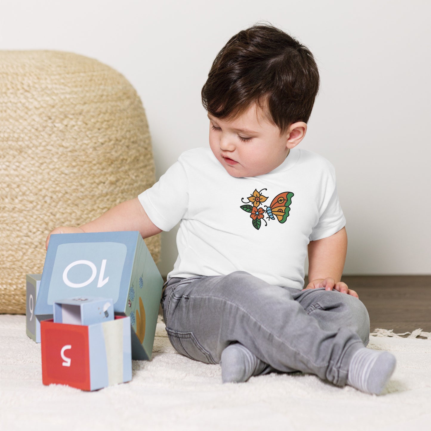 T-shirt à manches courtes en jersey pour bébé