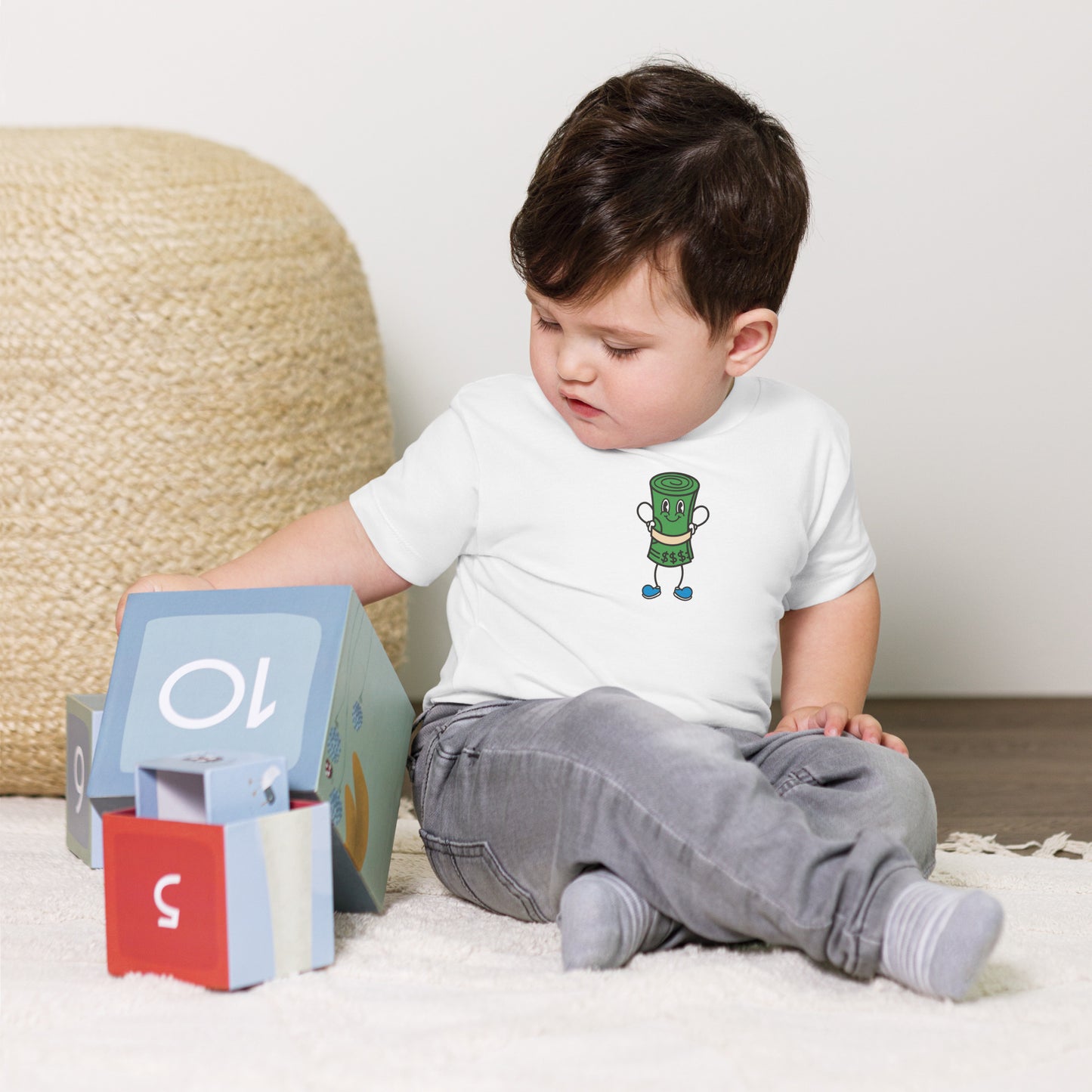 T-shirt à manches courtes en jersey pour bébé