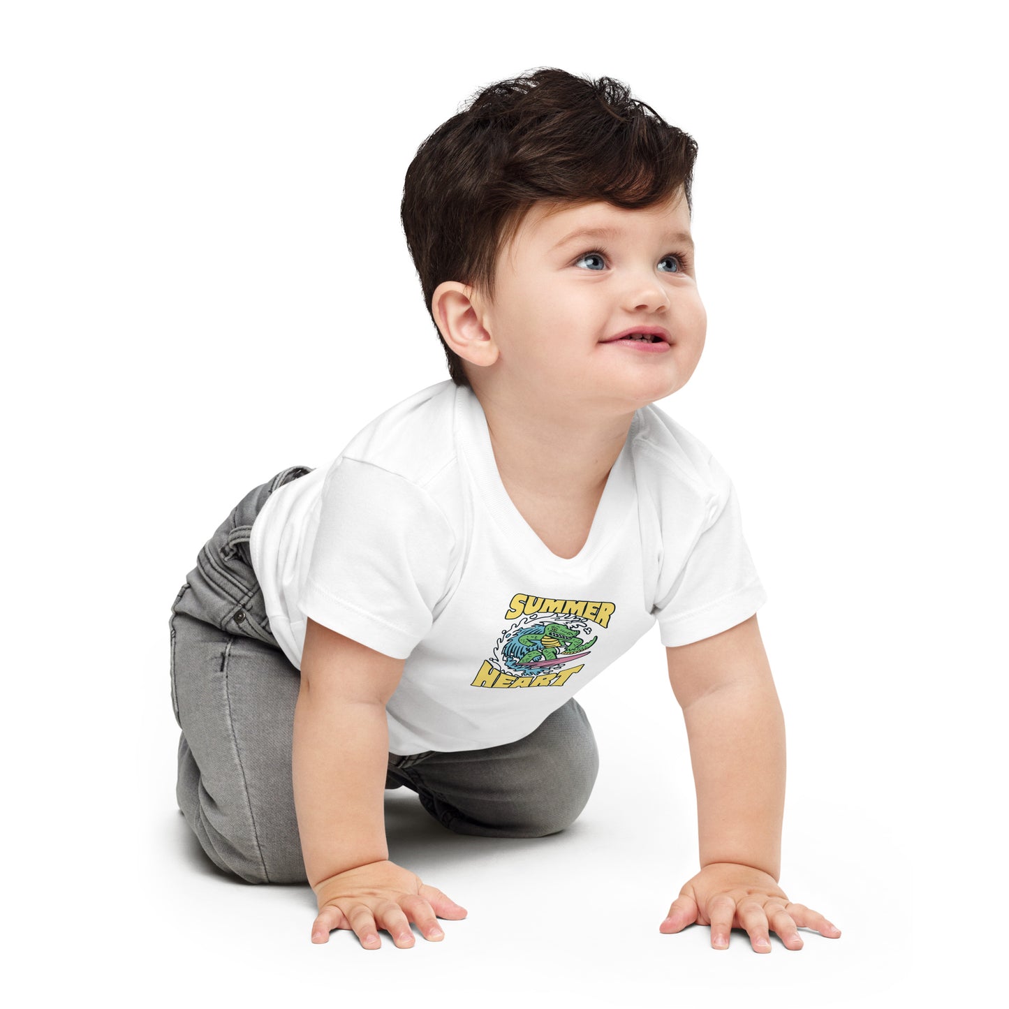 T-shirt à manches courtes en jersey pour bébé