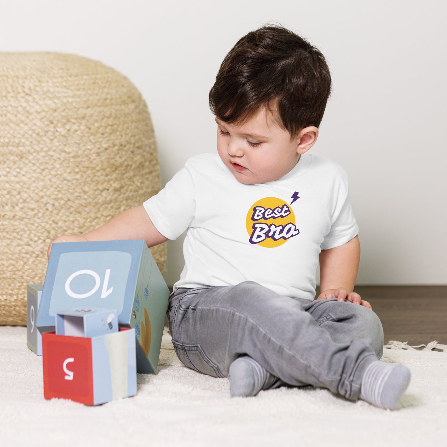 T-shirt à manches courtes en jersey pour bébé