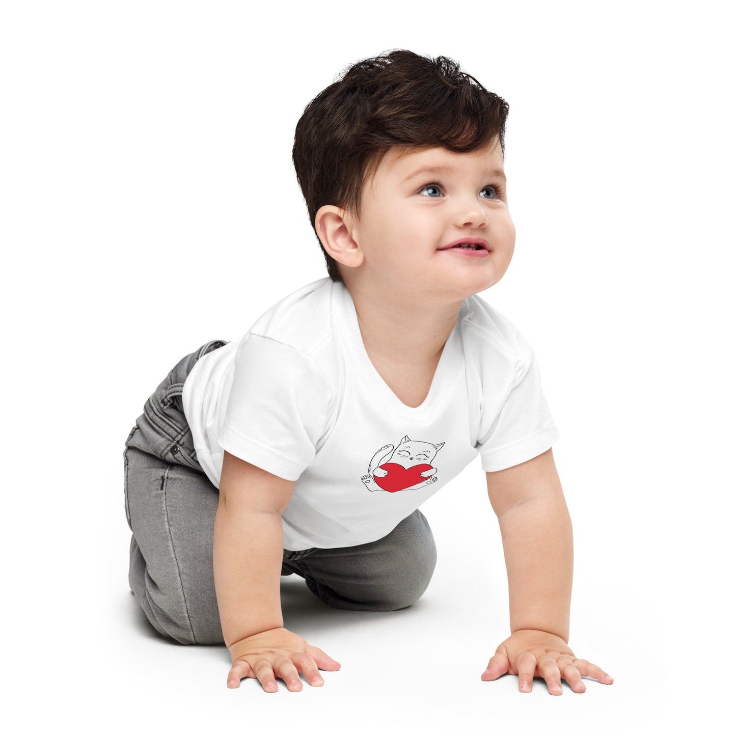 T-shirt à manches courtes en jersey pour bébé