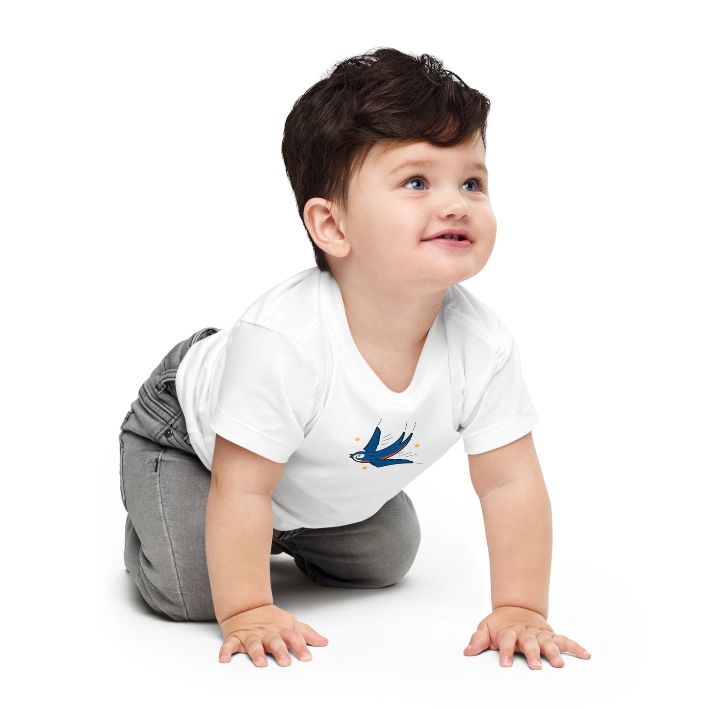T-shirt à manches courtes en jersey pour bébé