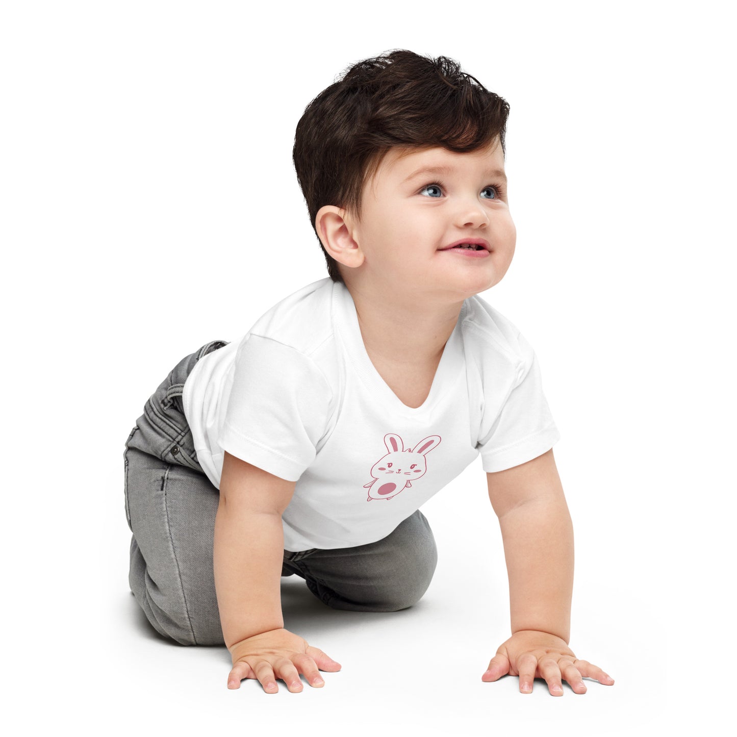 T-shirt à manches courtes en jersey pour bébé