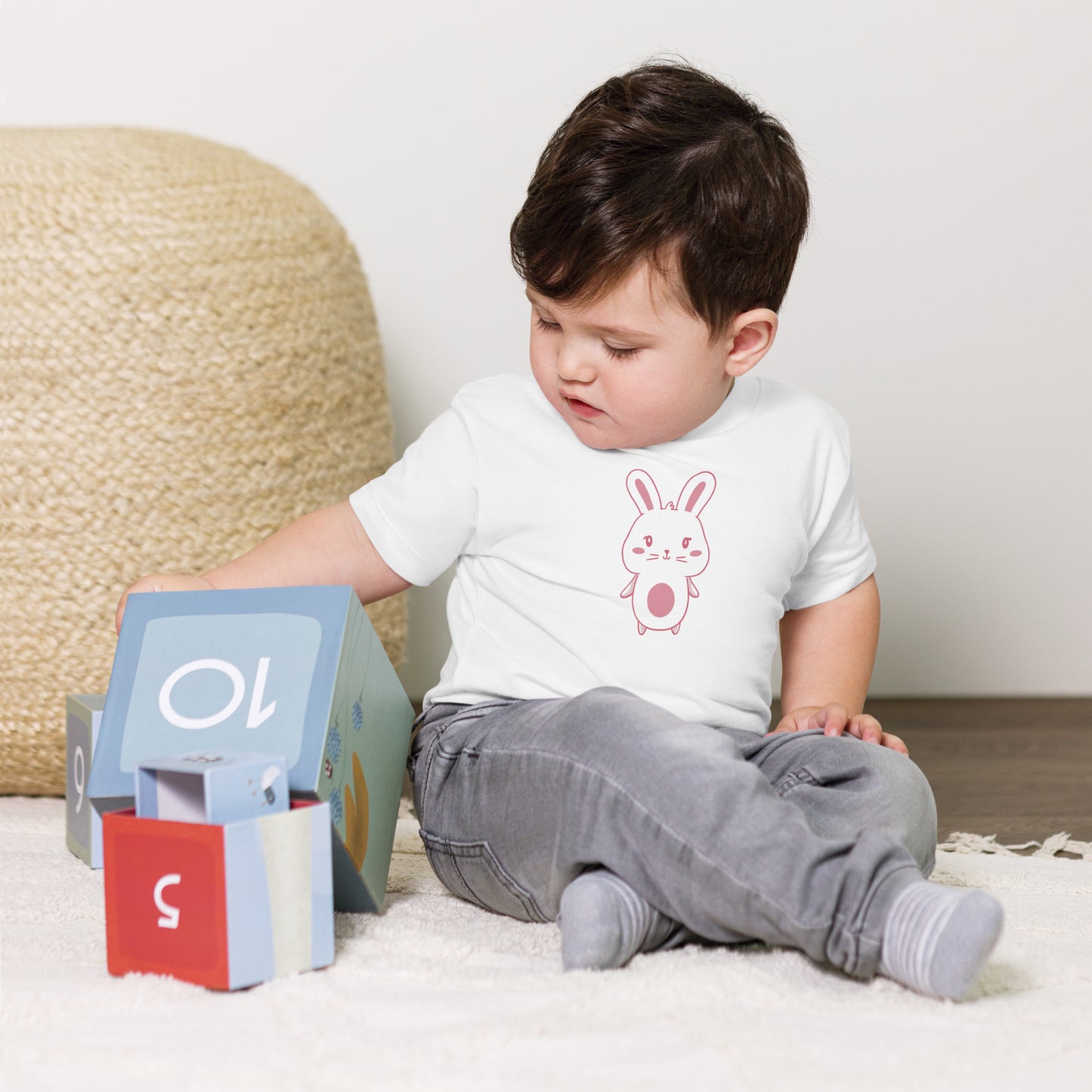 T-shirt à manches courtes en jersey pour bébé