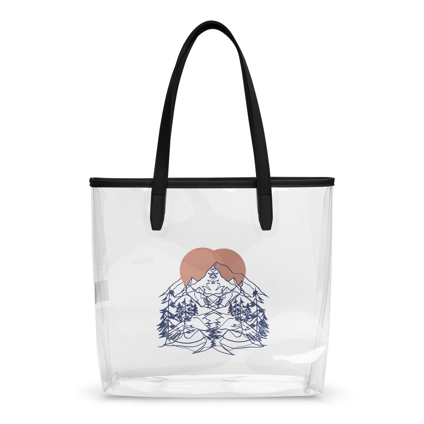 Clear tote bag