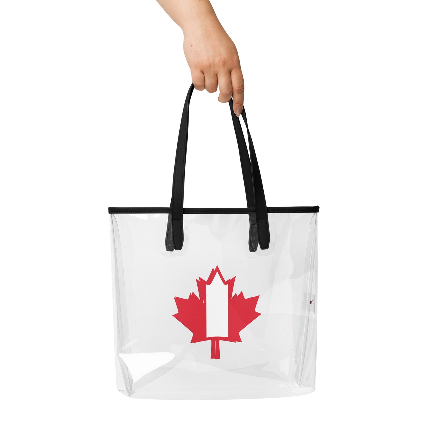 Clear tote bag