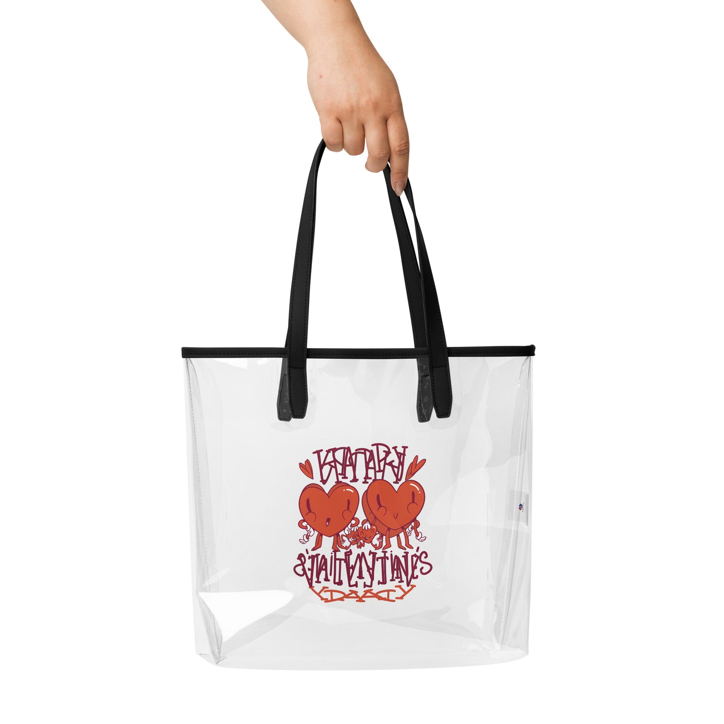 Clear tote bag