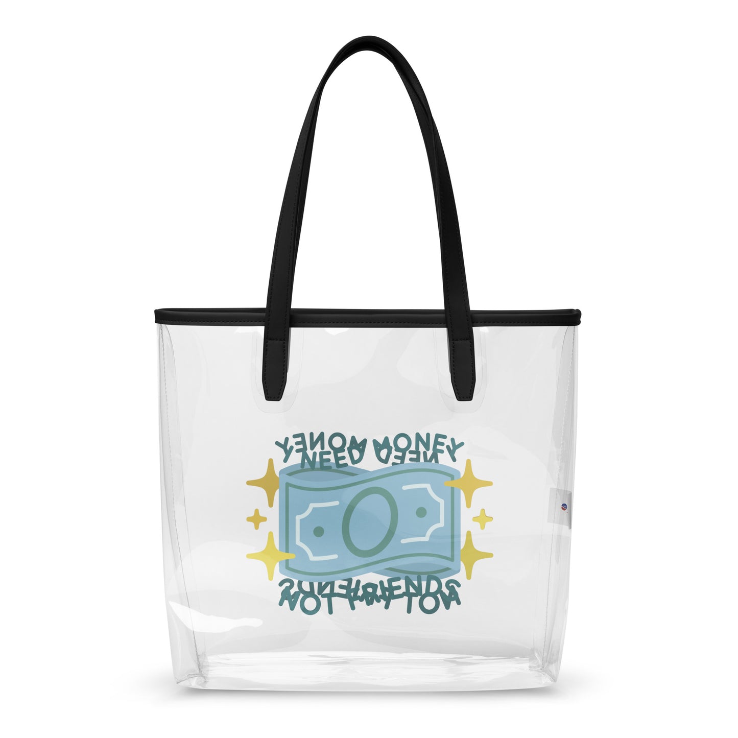 Clear tote bag