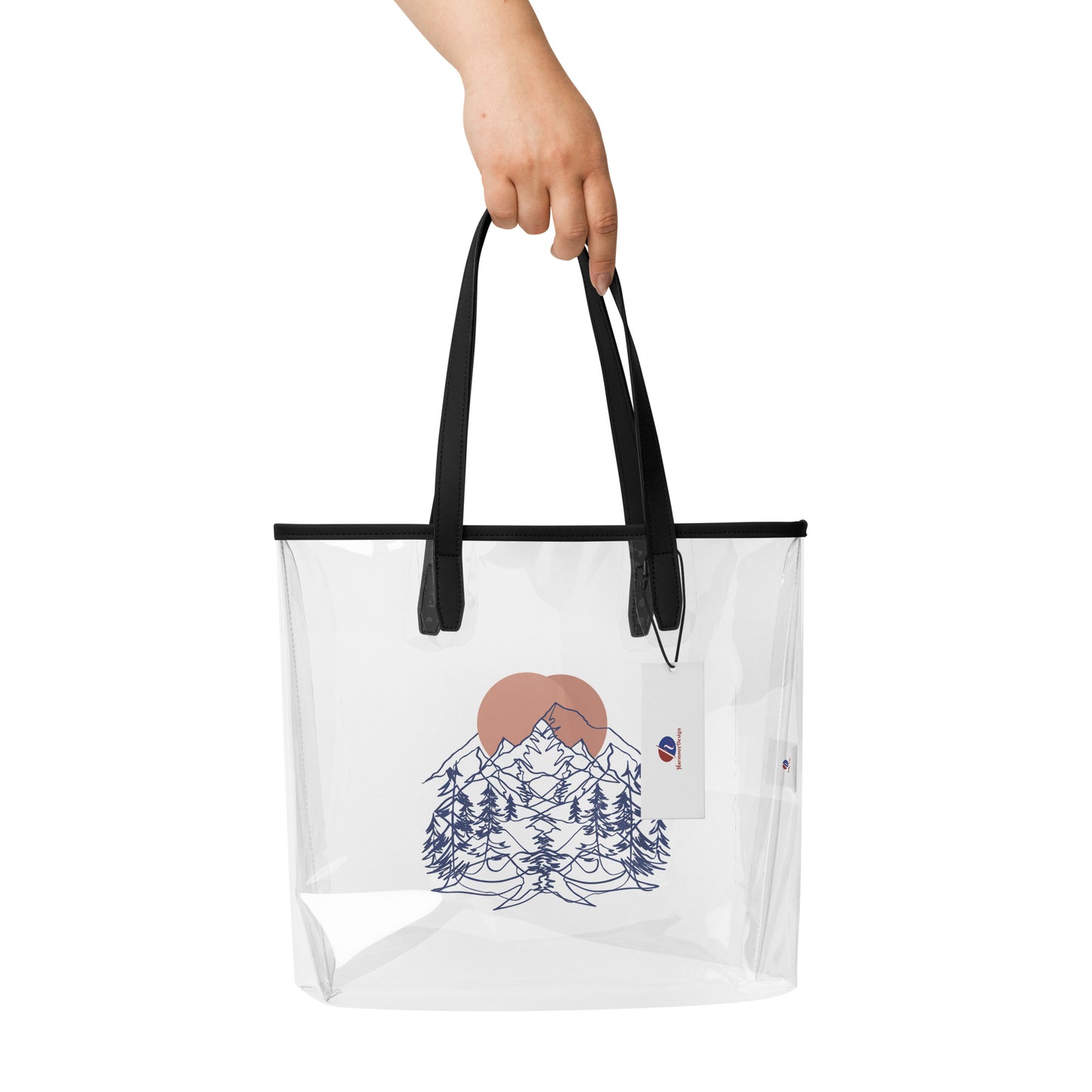 Clear tote bag
