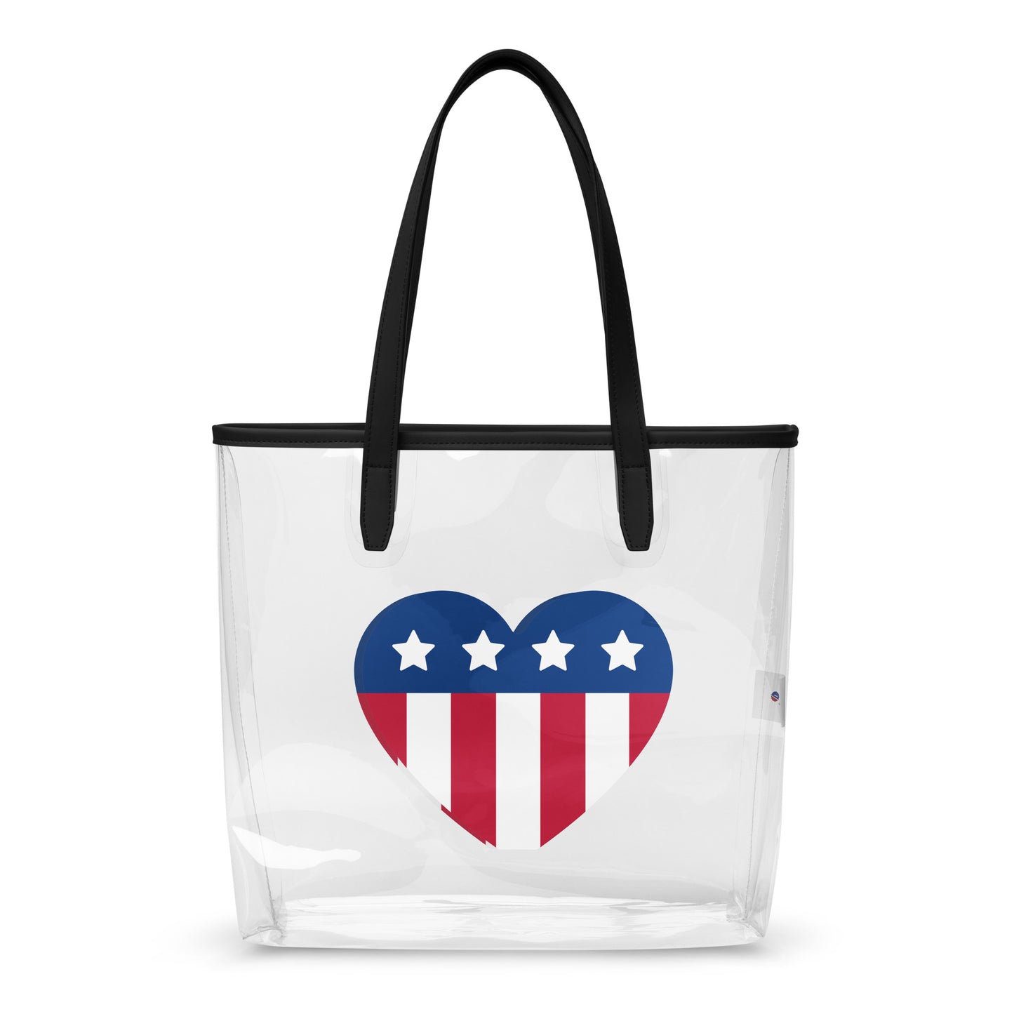 Clear tote bag