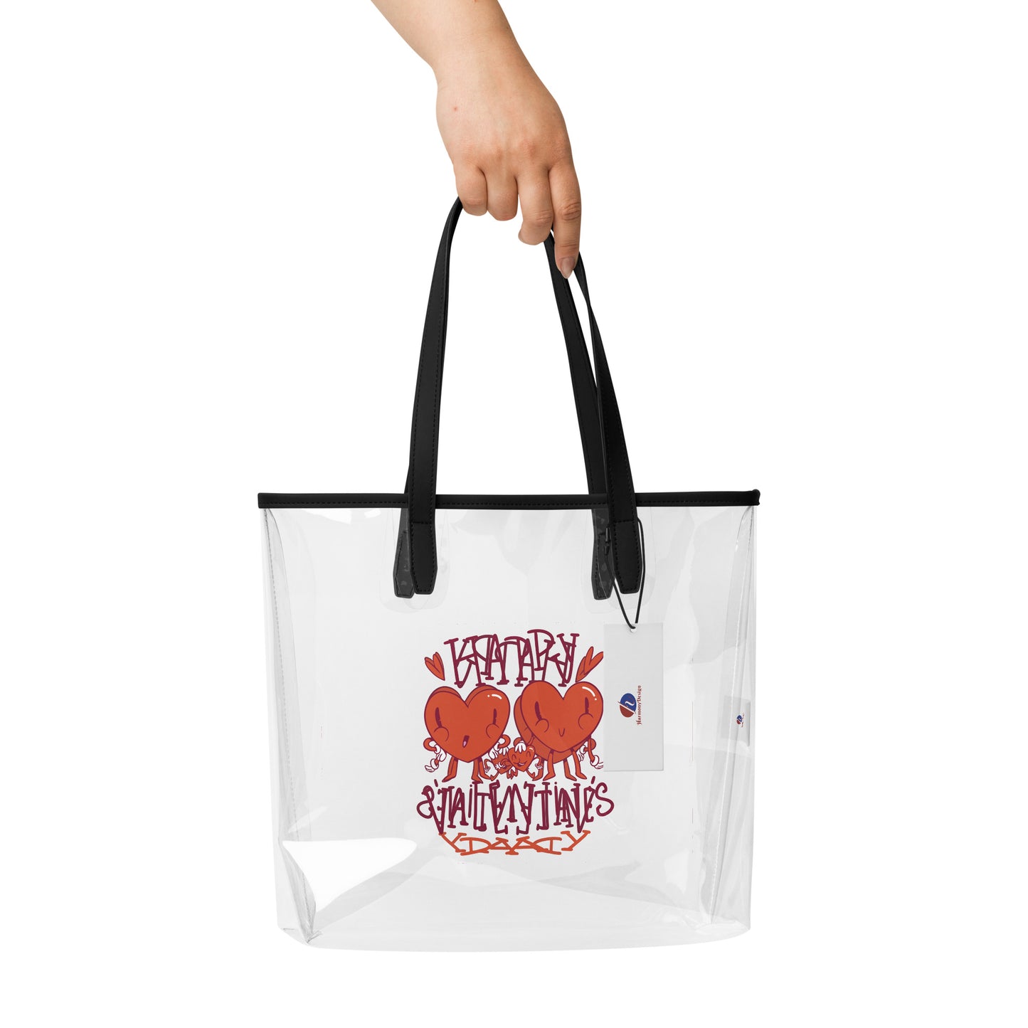 Clear tote bag