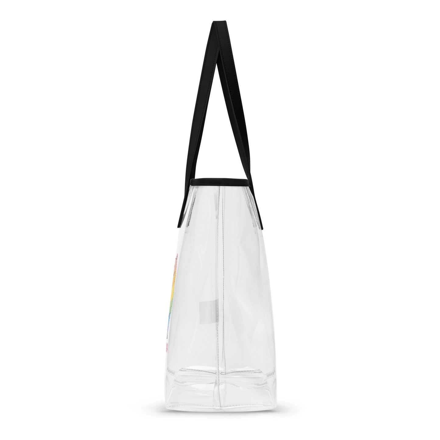 Clear tote bag