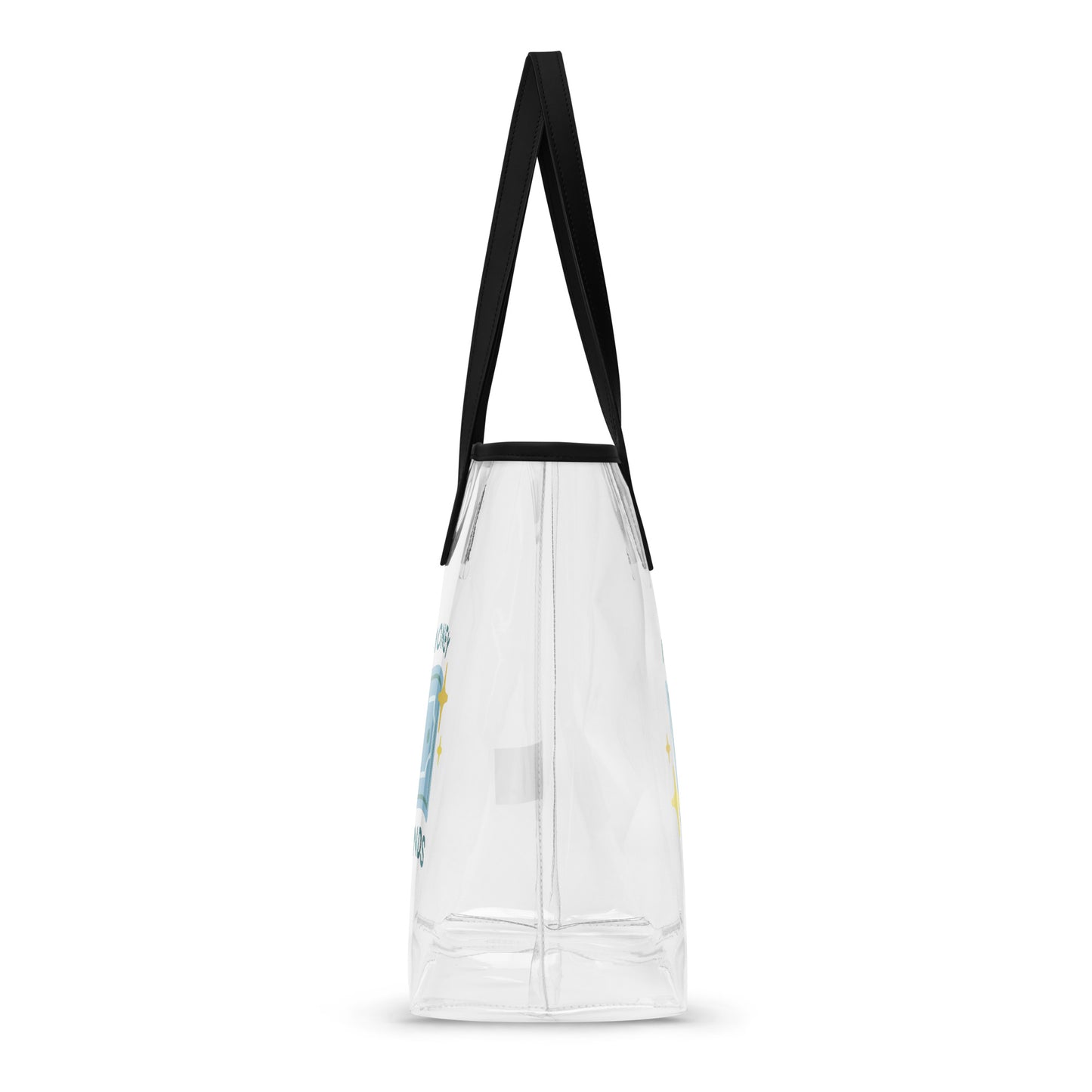Clear tote bag