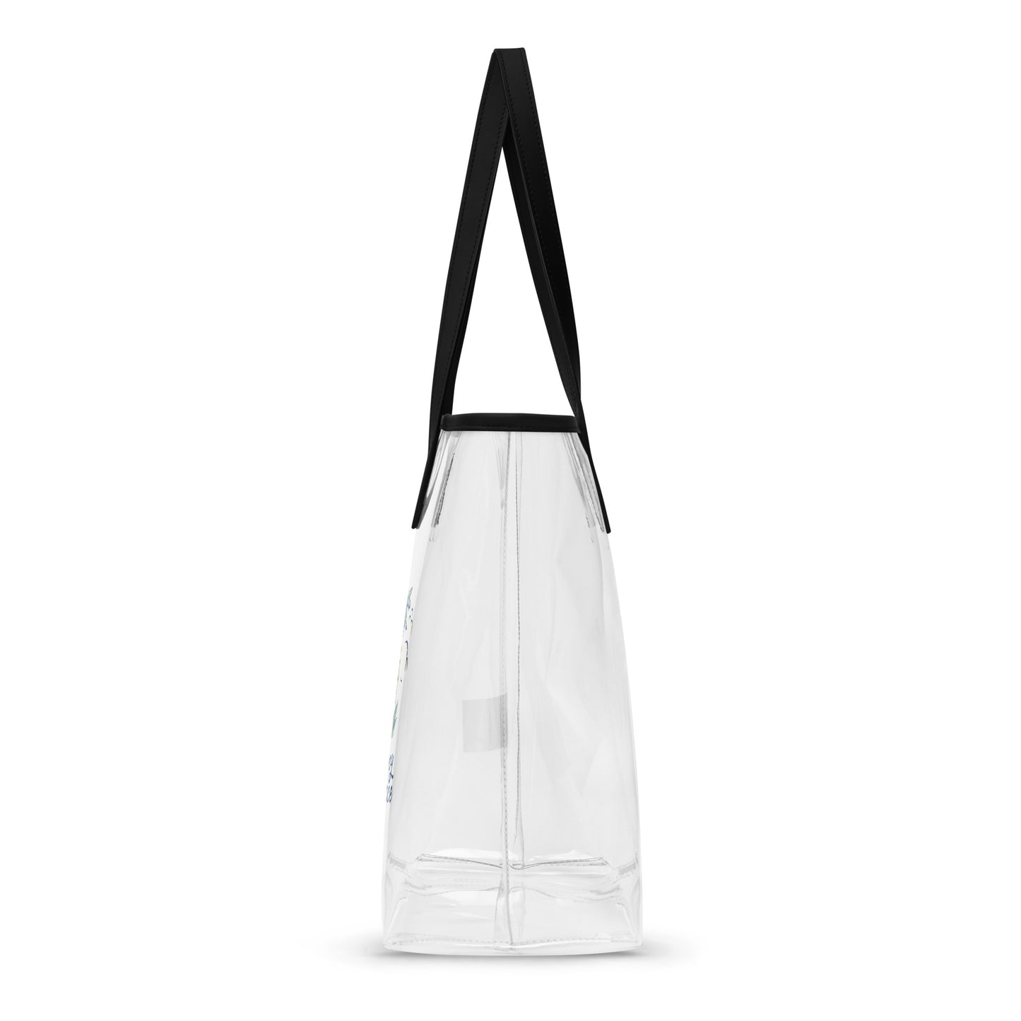 Clear tote bag