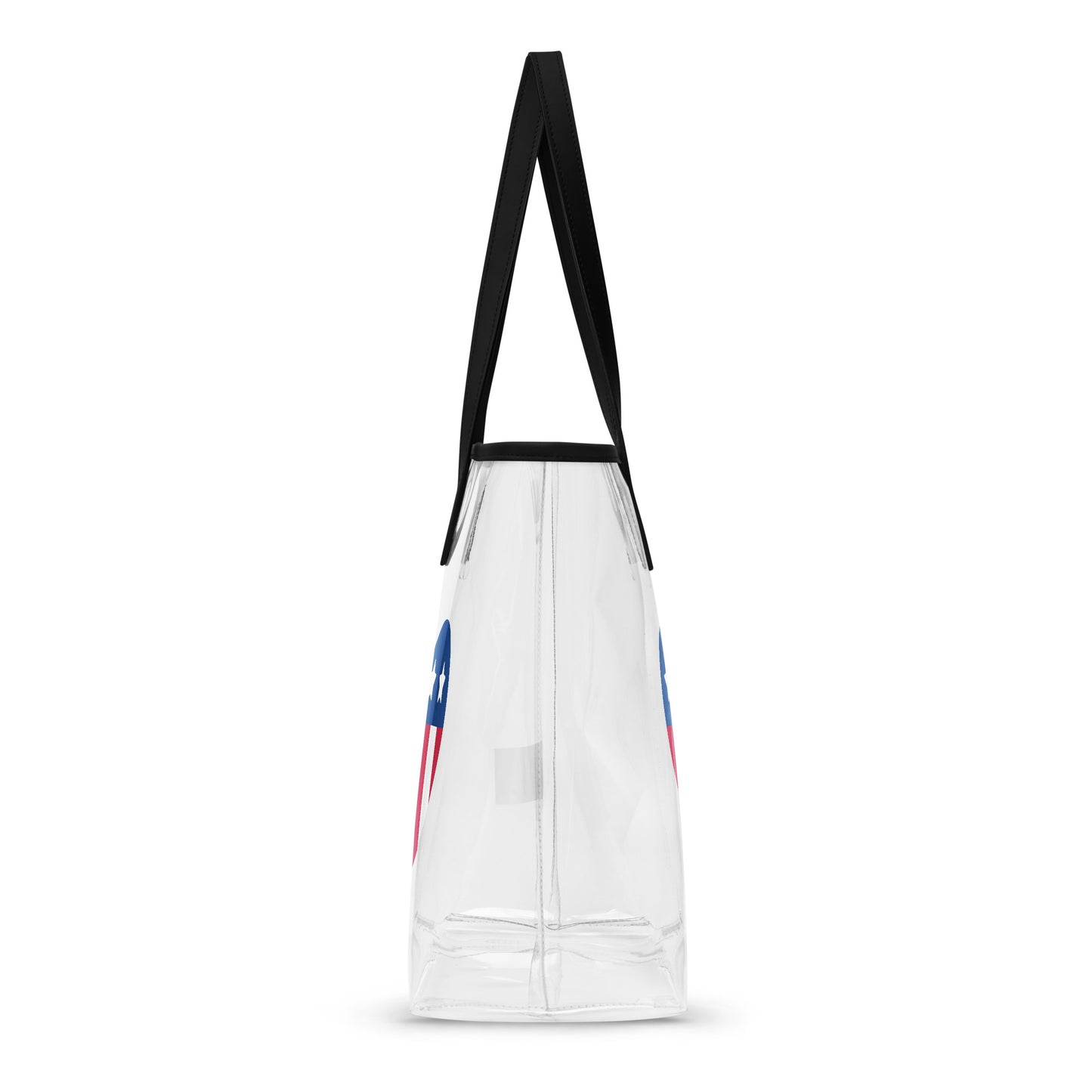 Clear tote bag