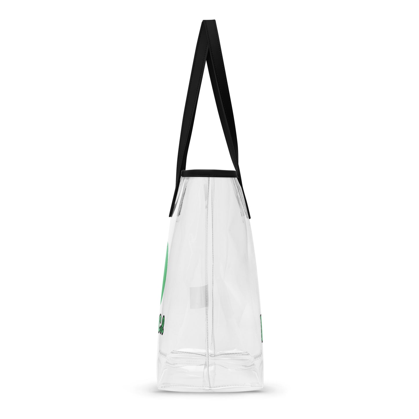 Clear tote bag