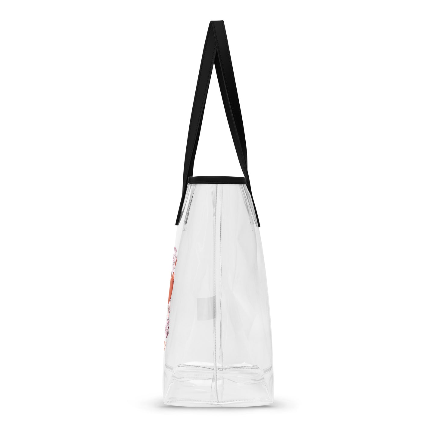 Clear tote bag