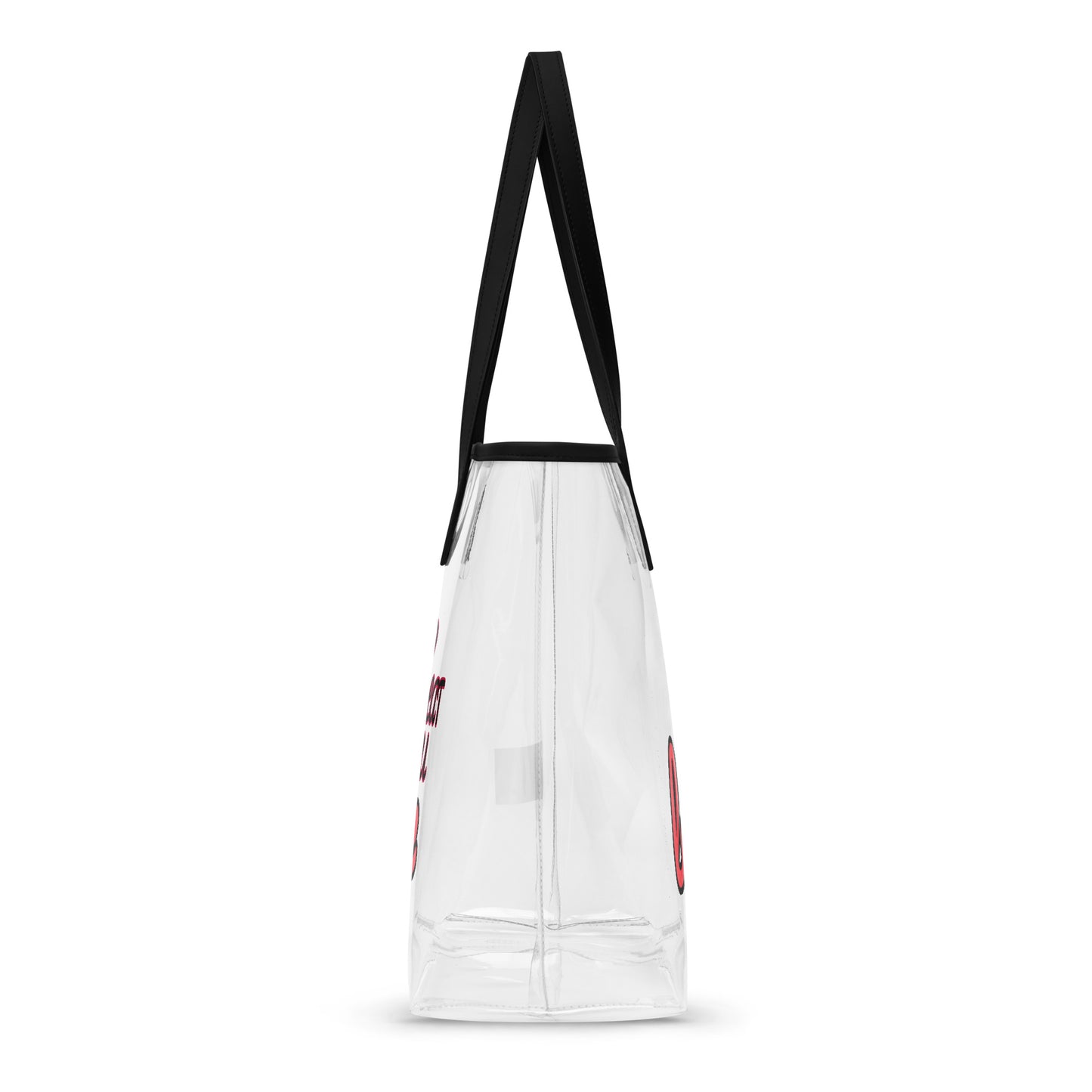Clear tote bag