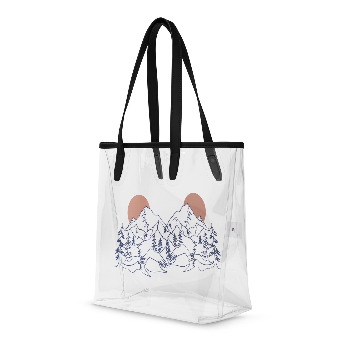 Clear tote bag