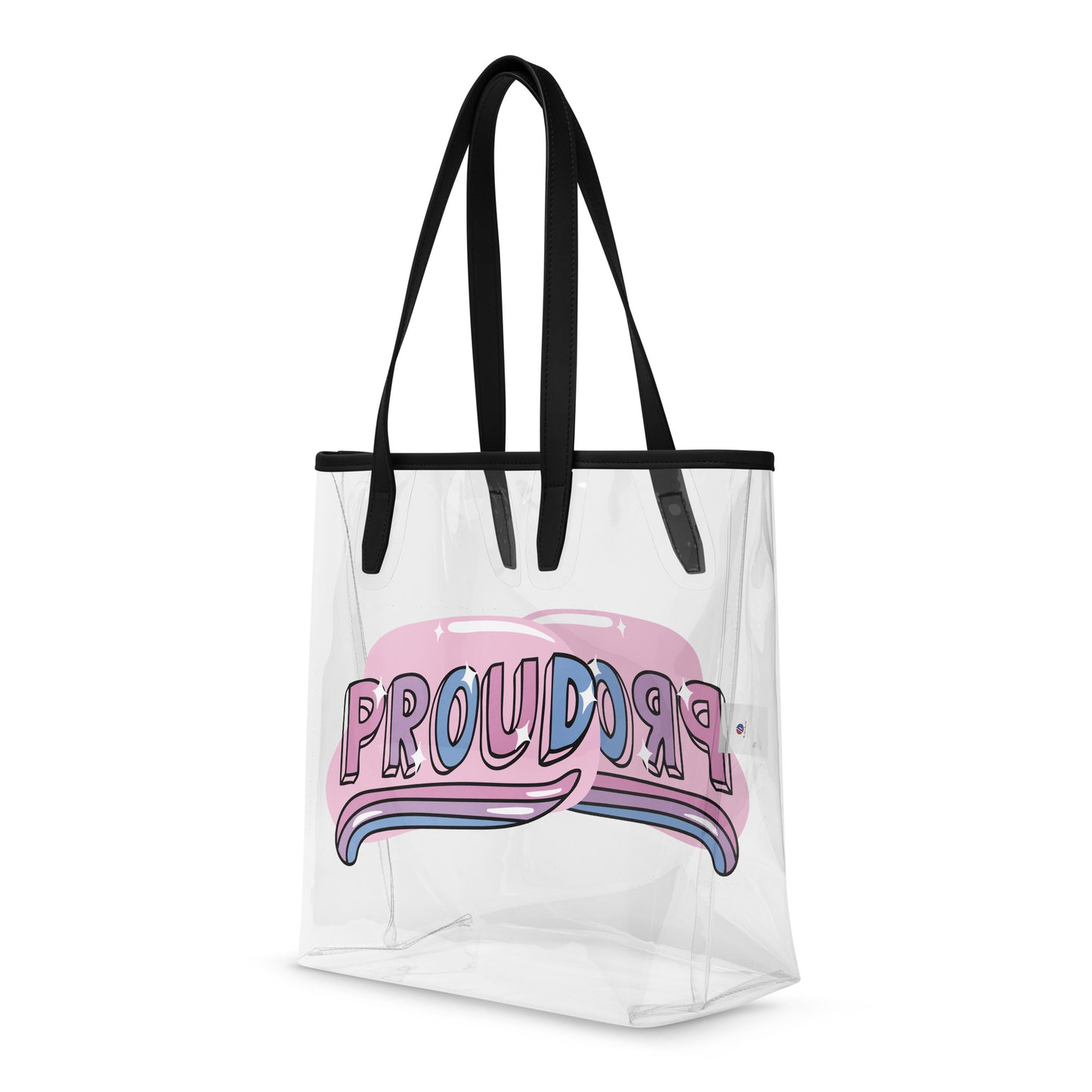 Clear tote bag