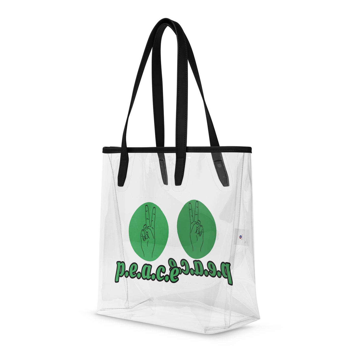 Clear tote bag