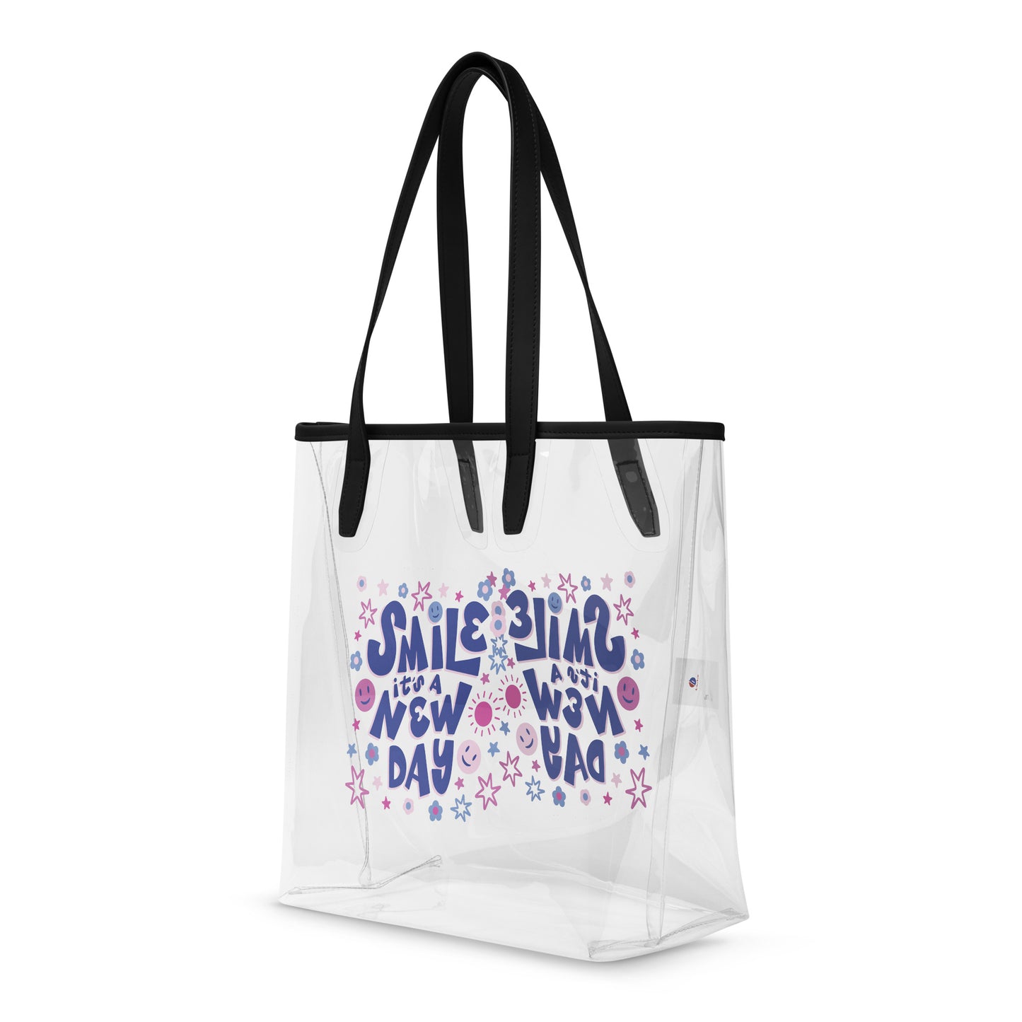 Clear tote bag