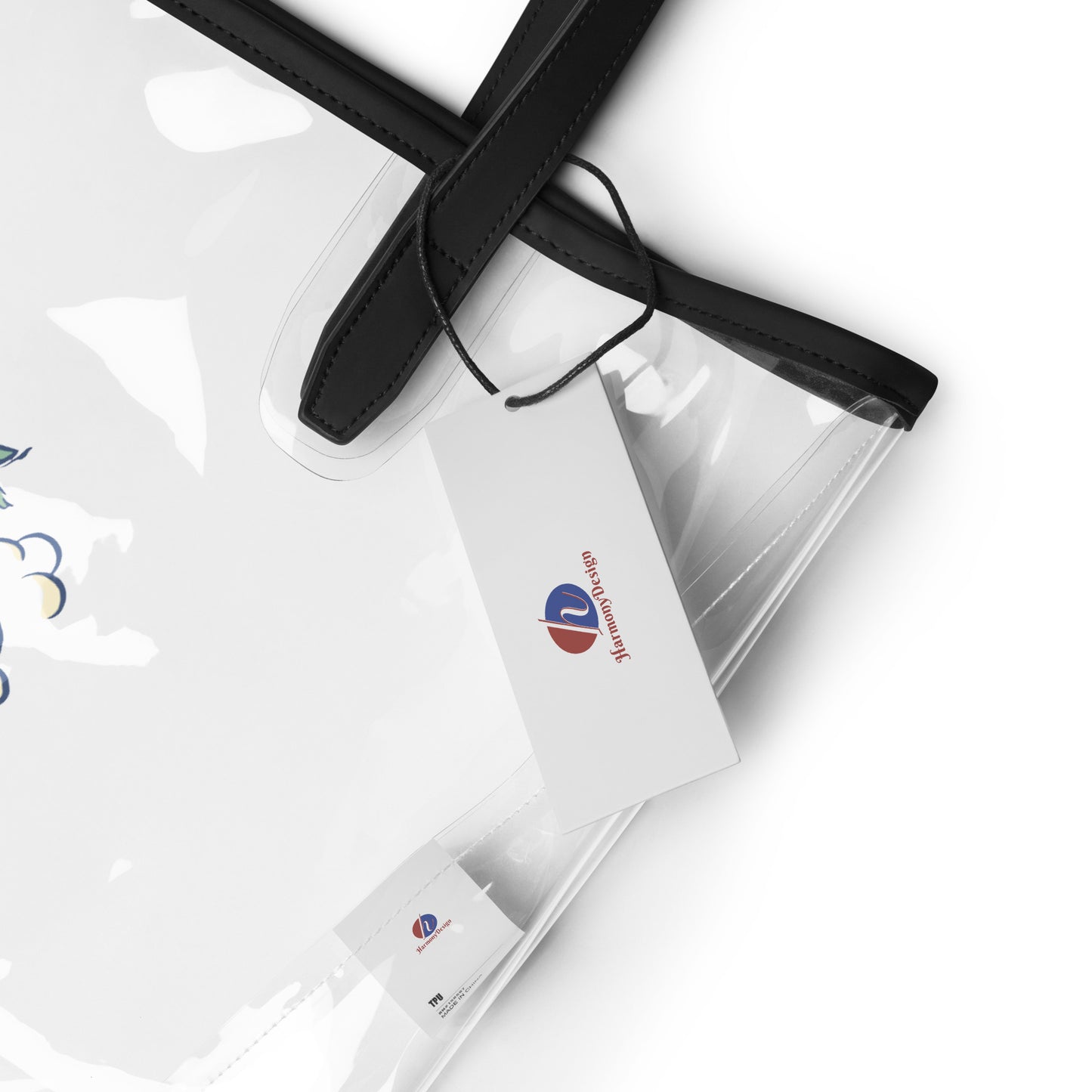 Clear tote bag