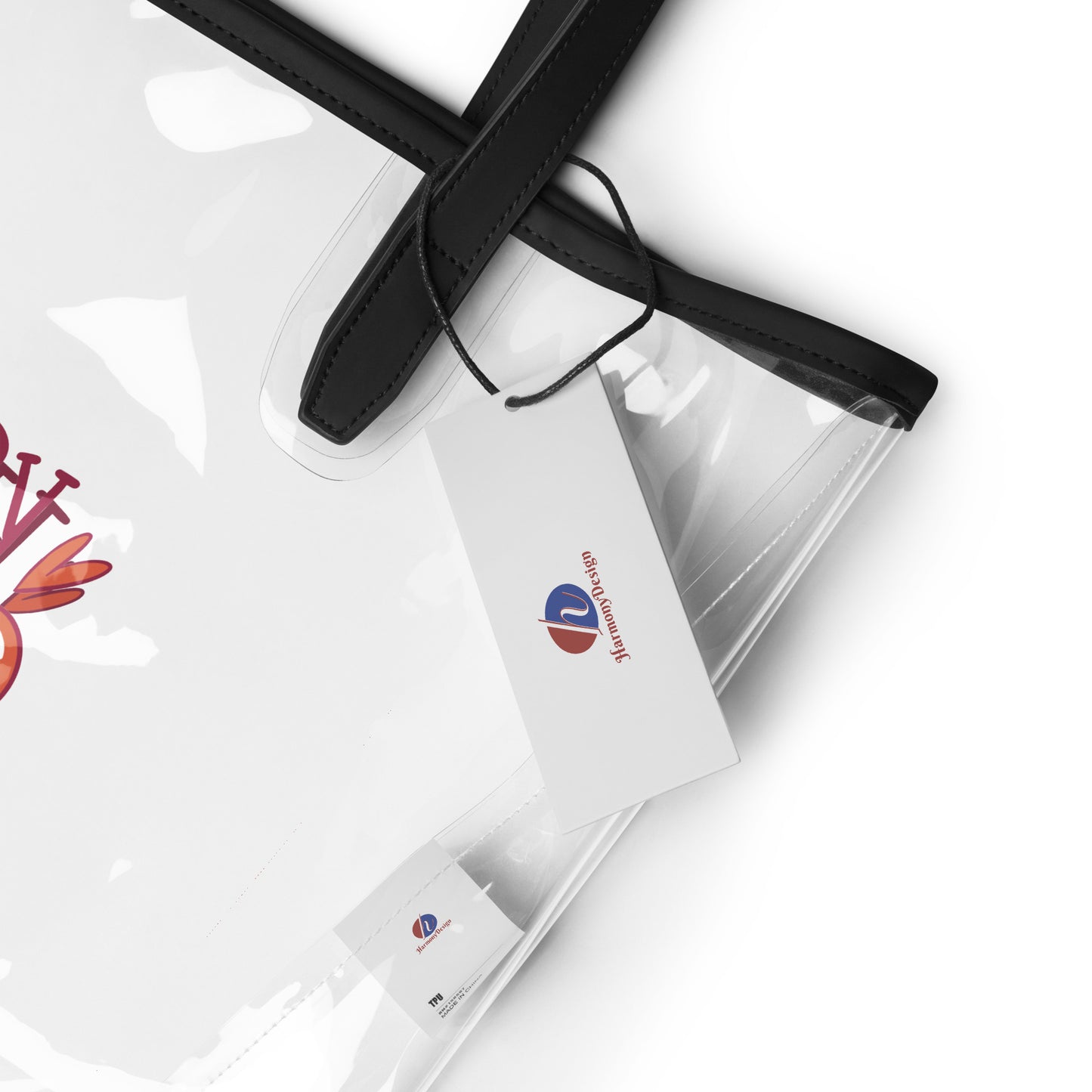Clear tote bag