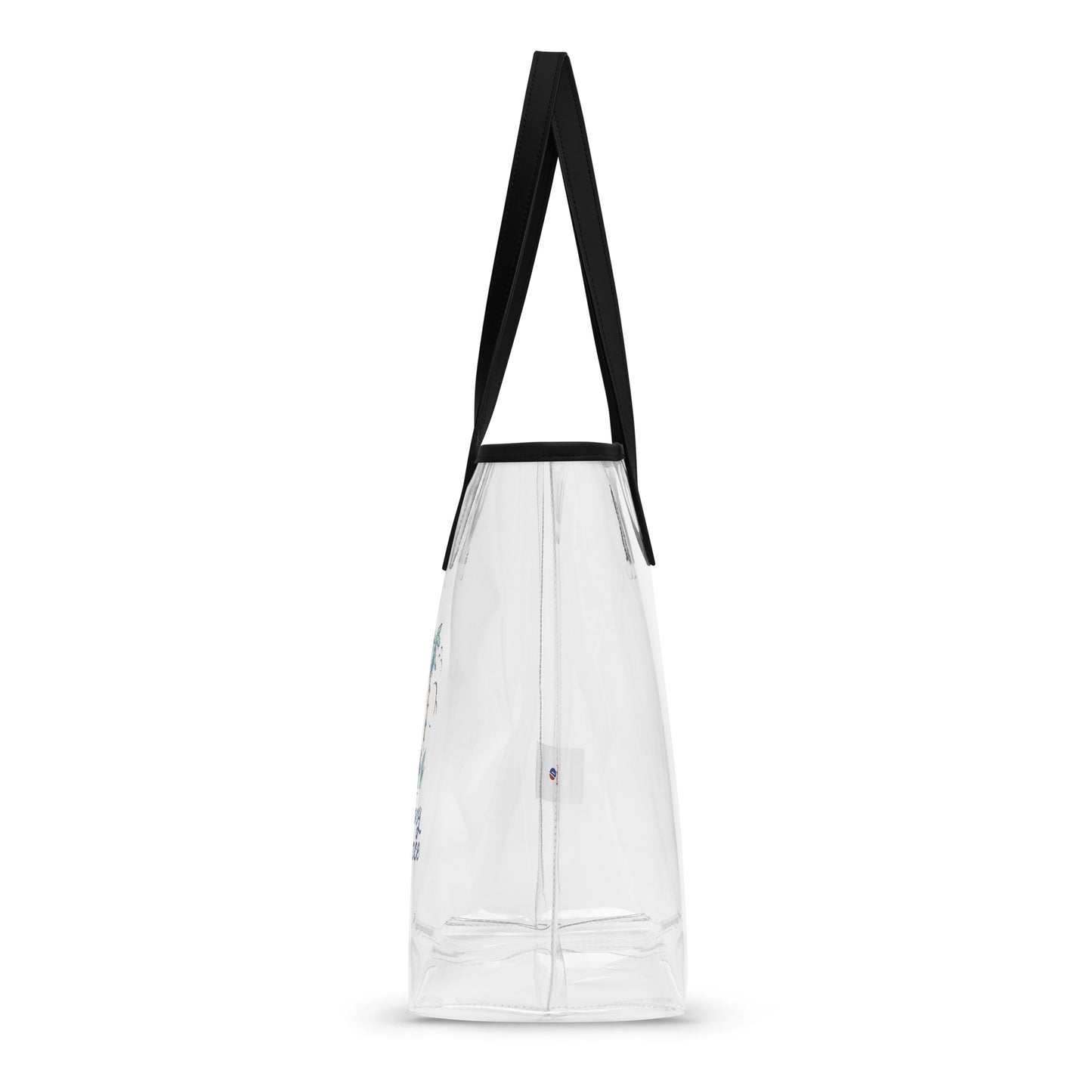 Clear tote bag