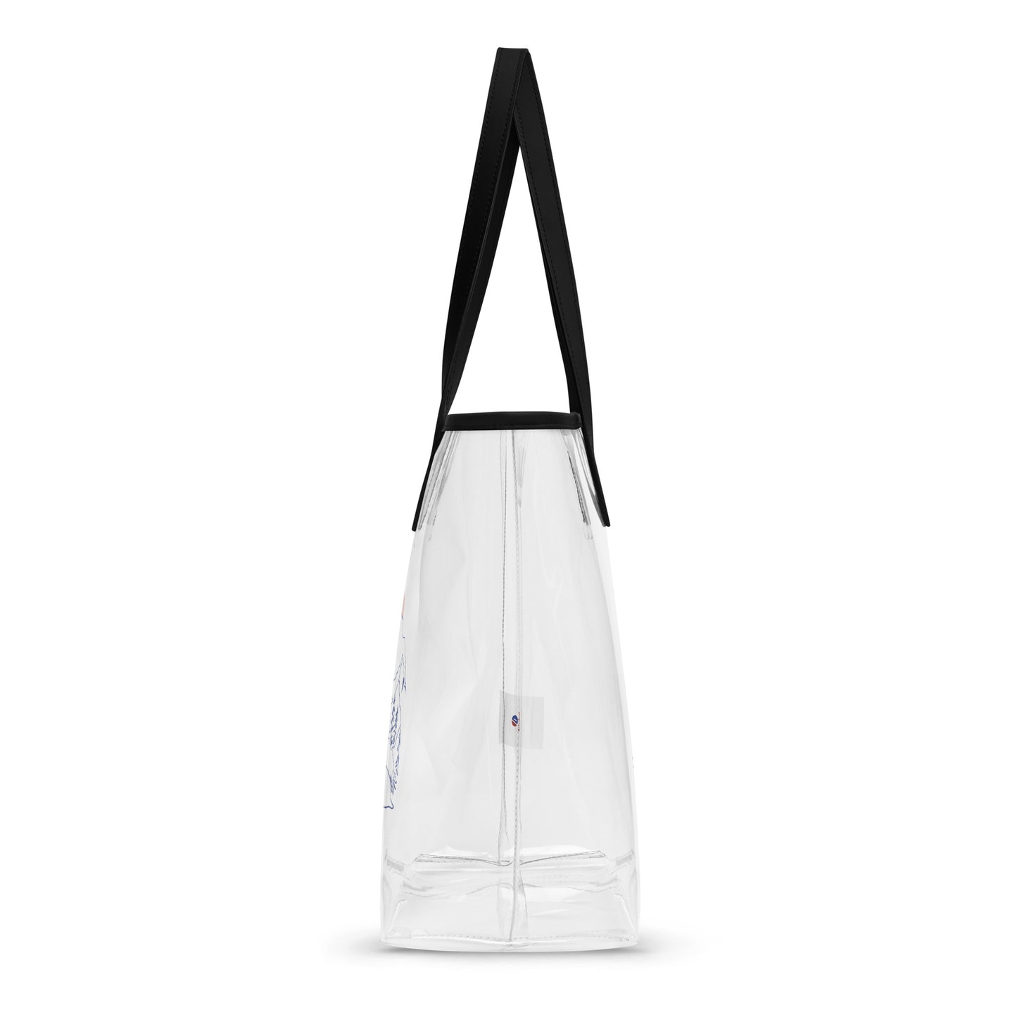 Clear tote bag