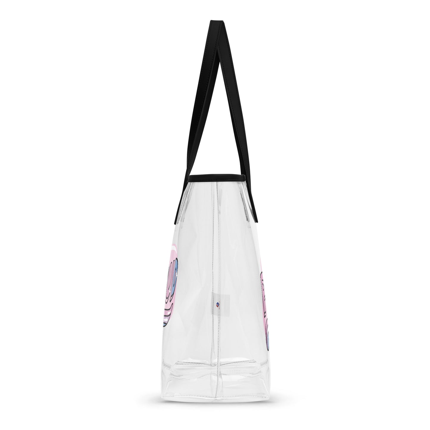 Clear tote bag