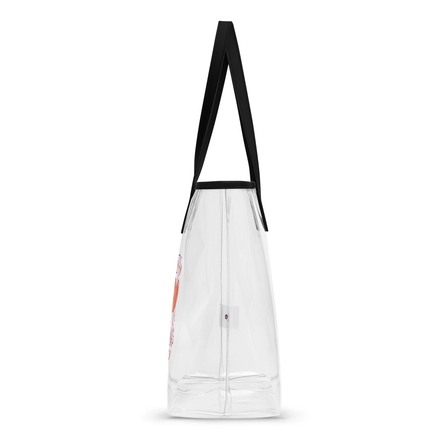 Clear tote bag