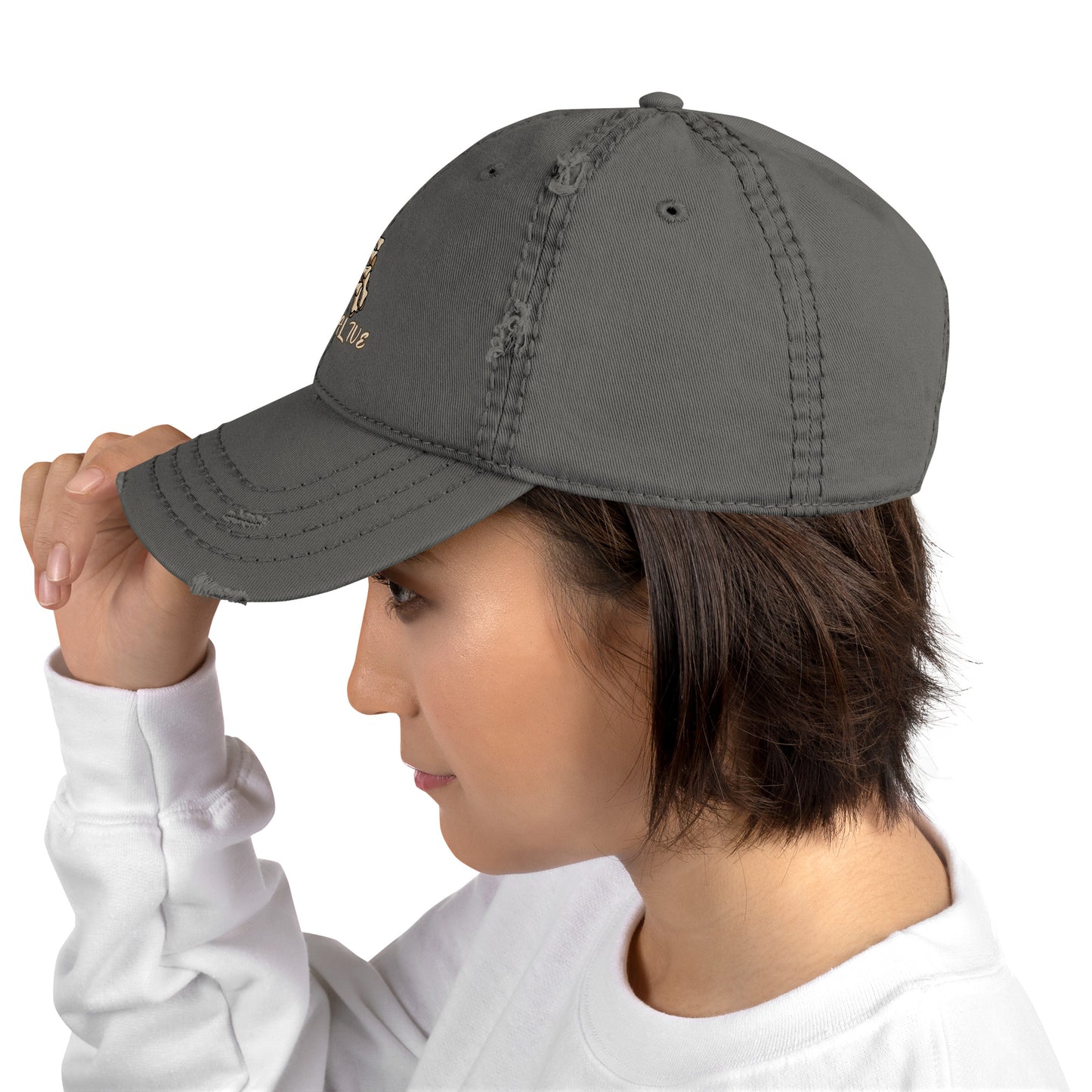Distressed Dad Hat
