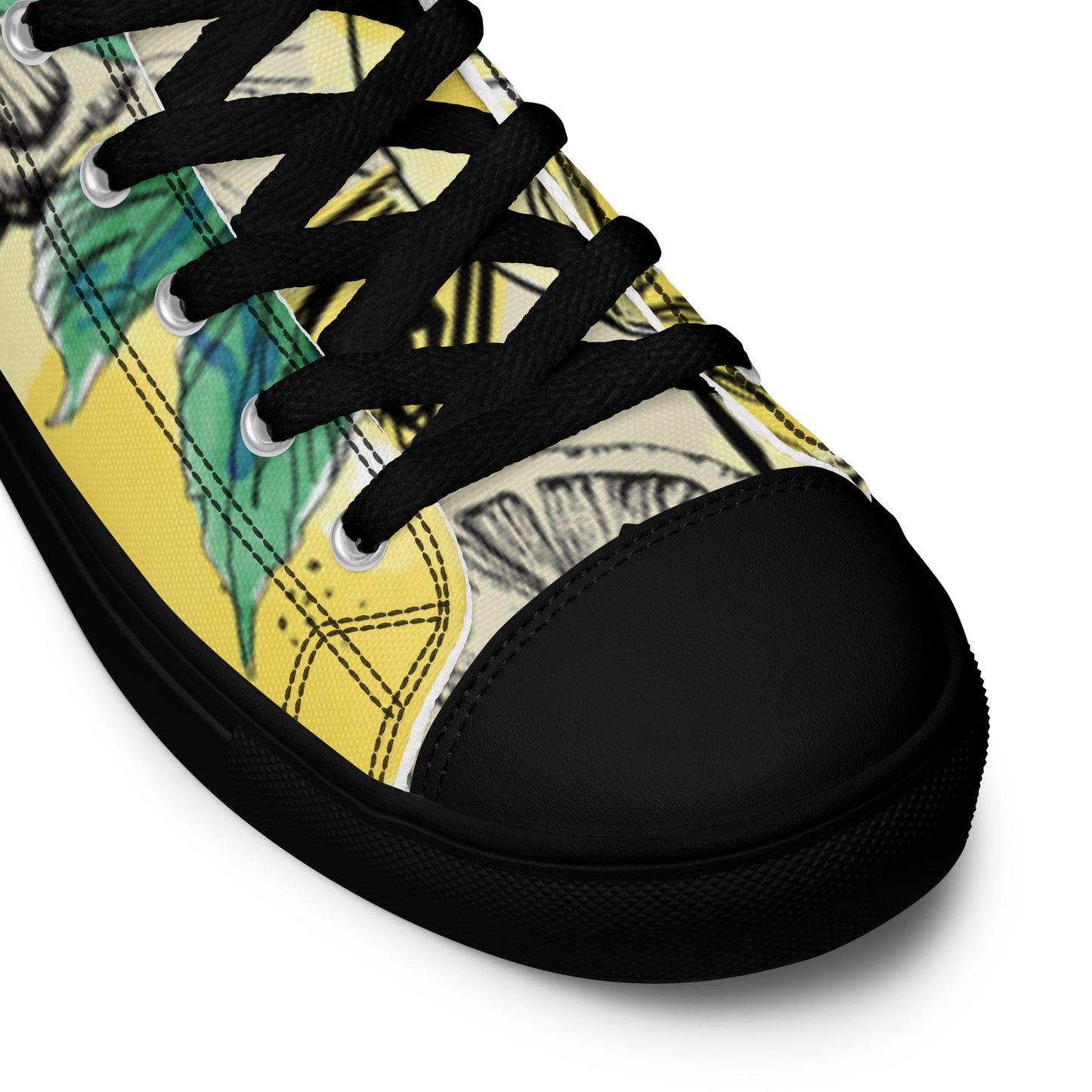 Men’s high top canvas shoes