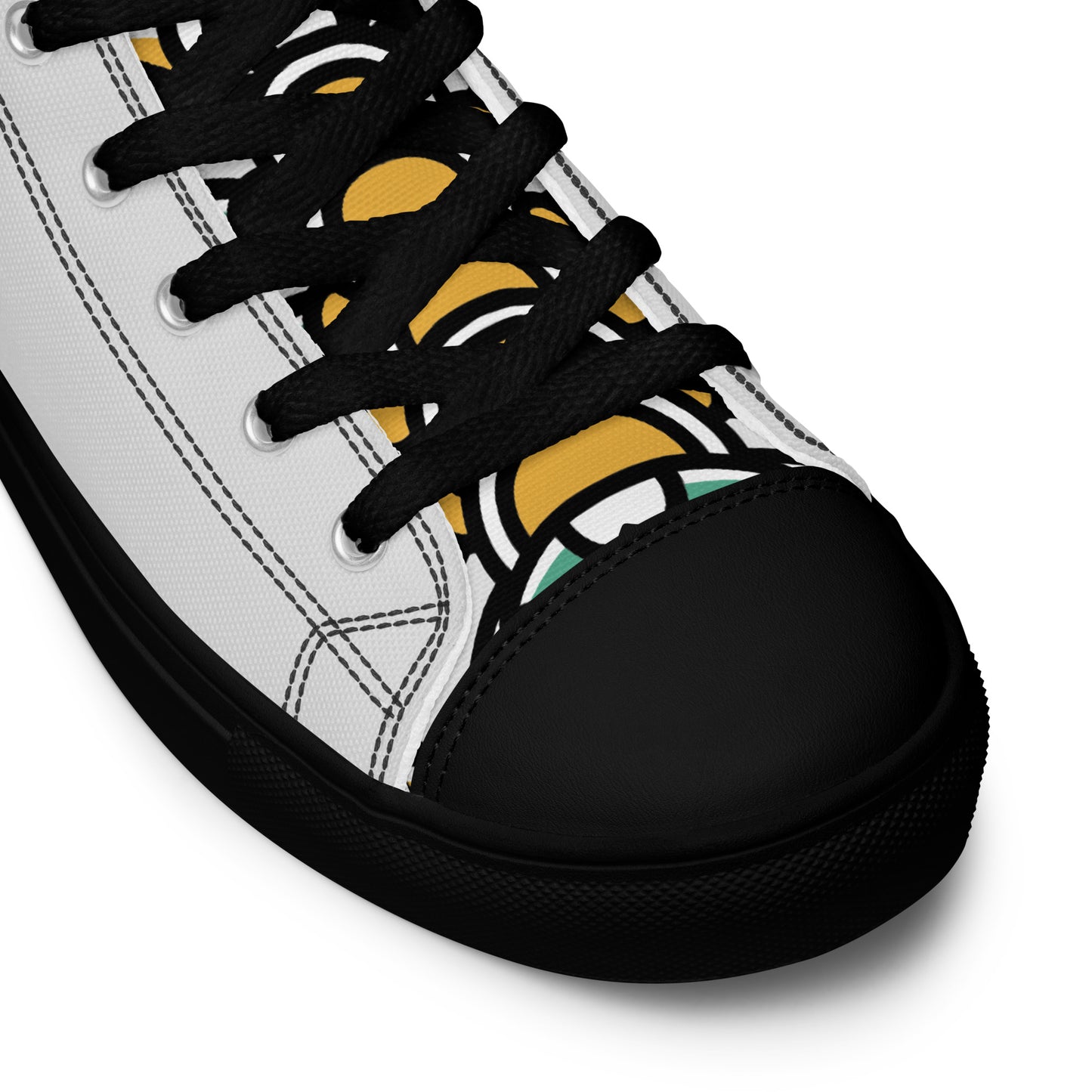 Men’s high top canvas shoes