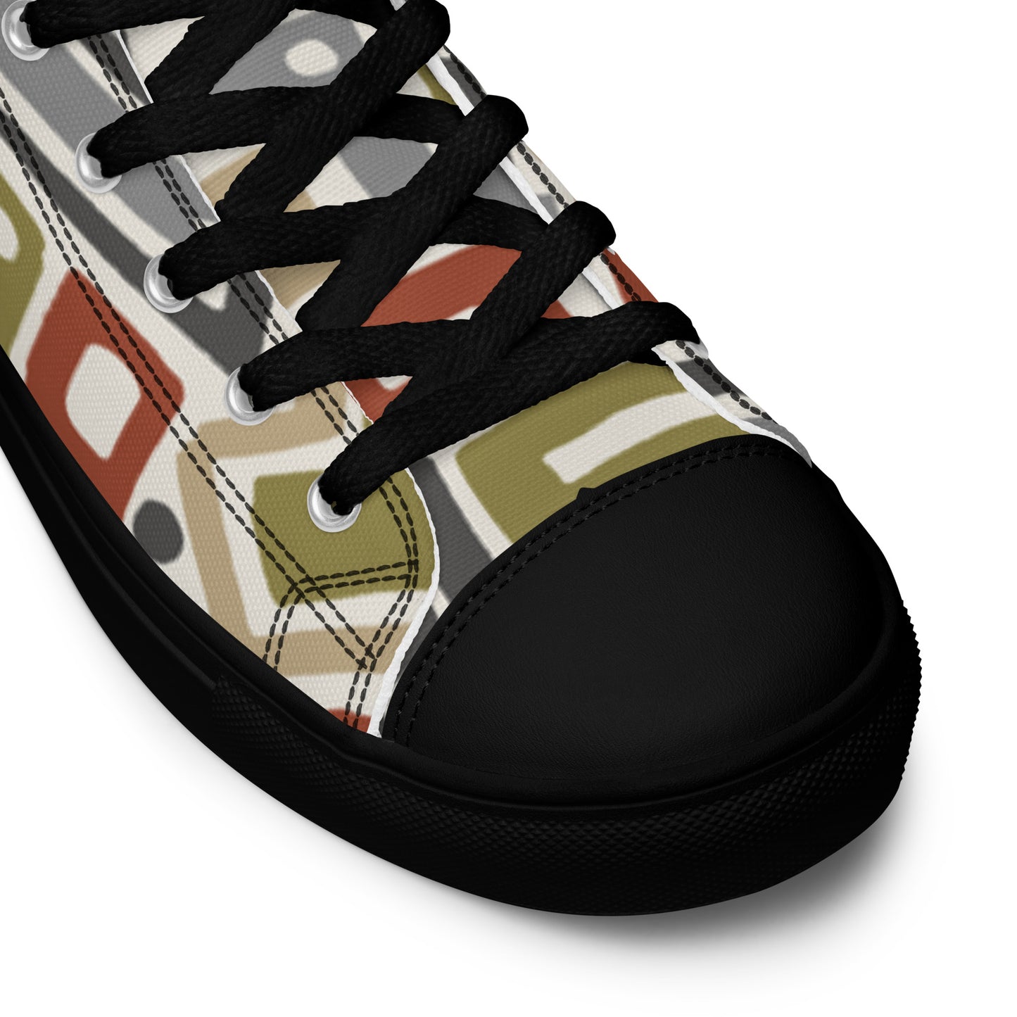 Men’s high top canvas shoes