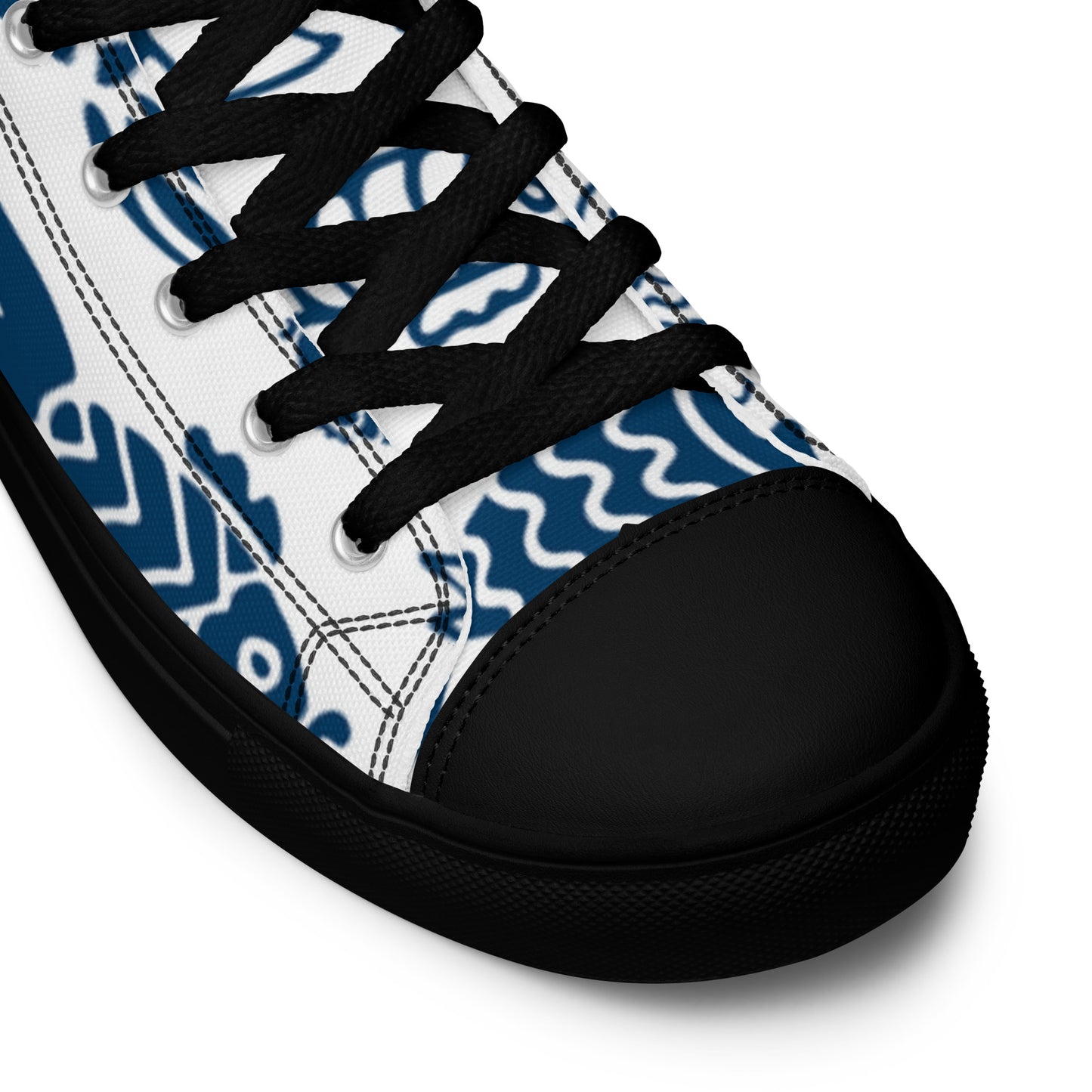 Men’s high top canvas shoes