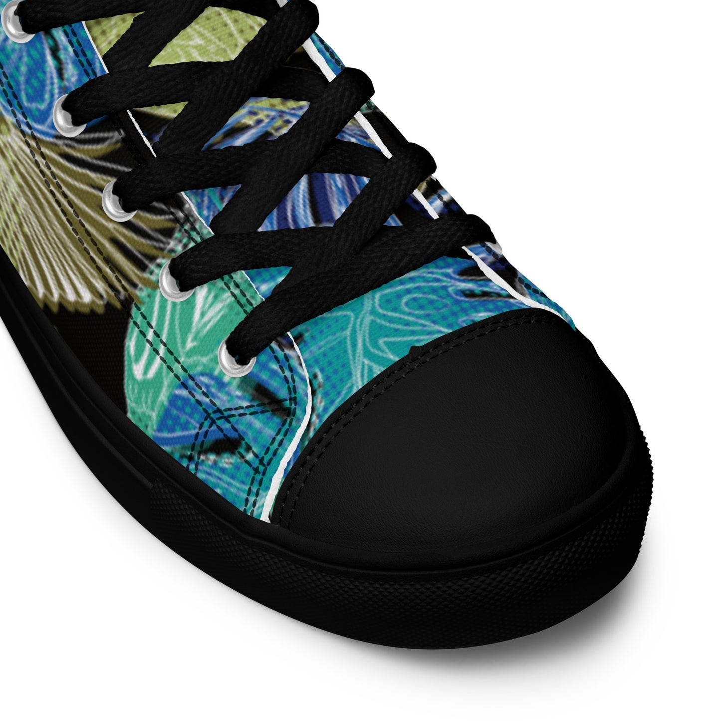 Men’s high top canvas shoes