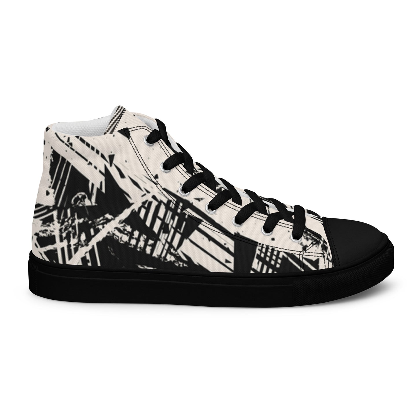 Men’s high top canvas shoes