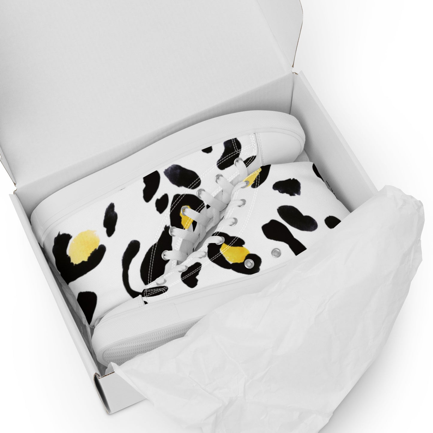 Men’s high top canvas shoes
