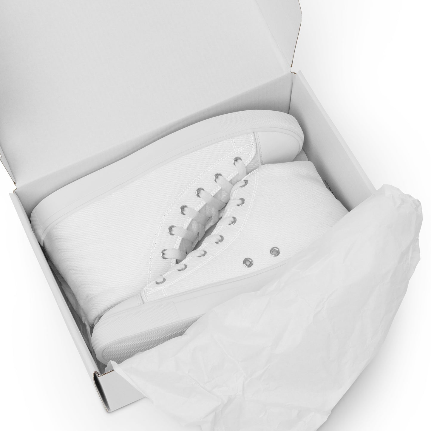 Men’s high top canvas shoes