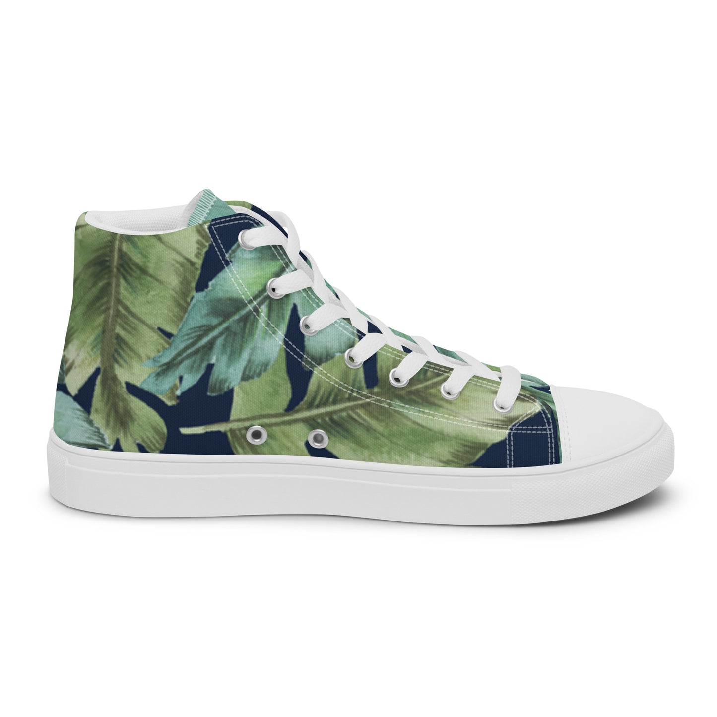 Men’s high top canvas shoes