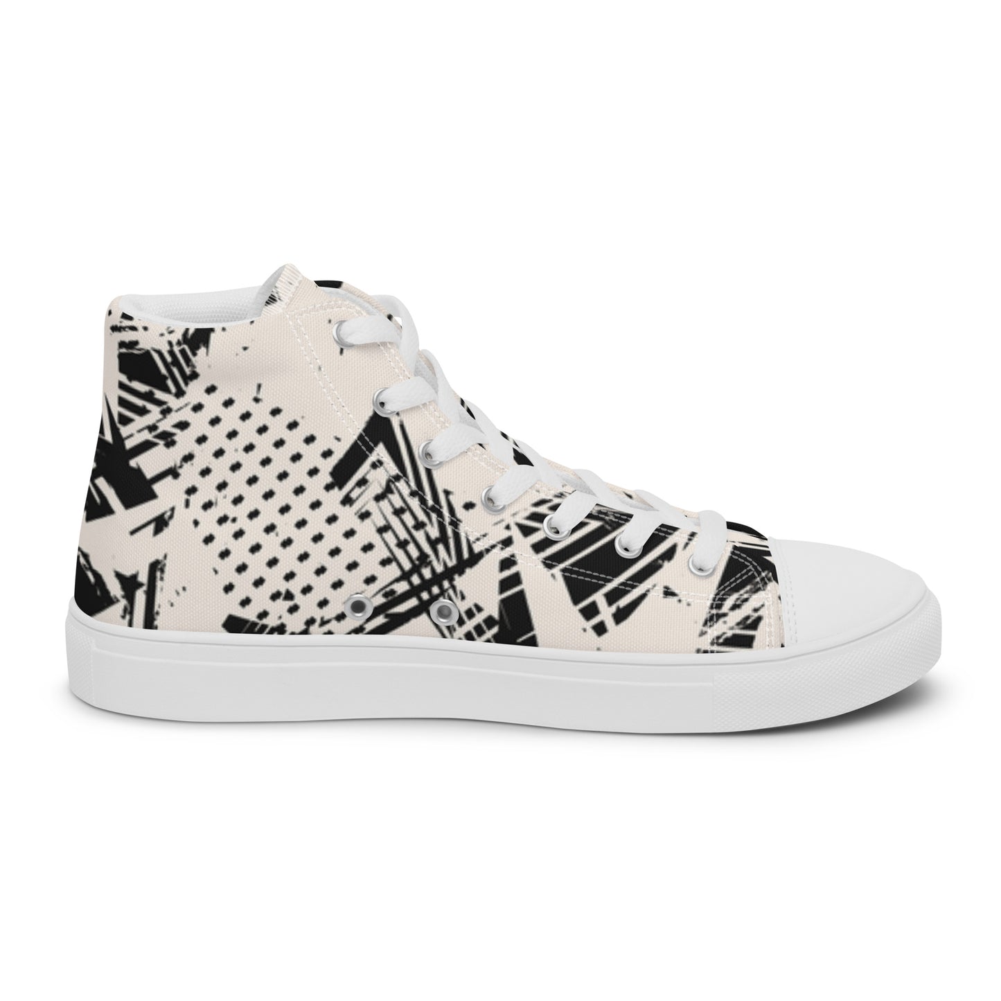 Men’s high top canvas shoes