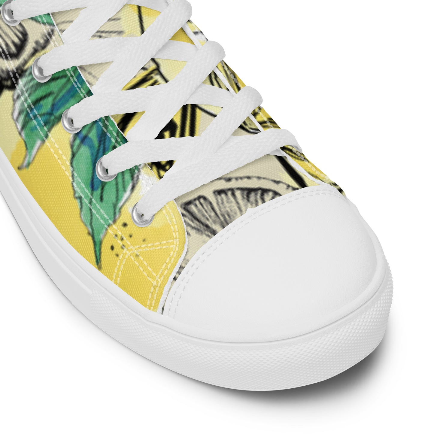 Men’s high top canvas shoes