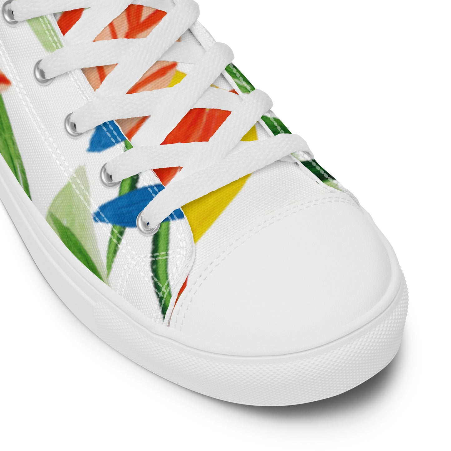 Chaussures montantes en toile pour hommes