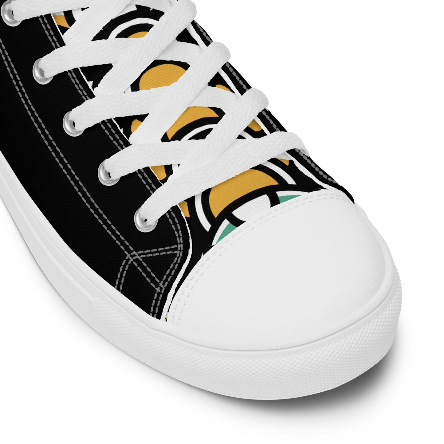 Men’s high top canvas shoes