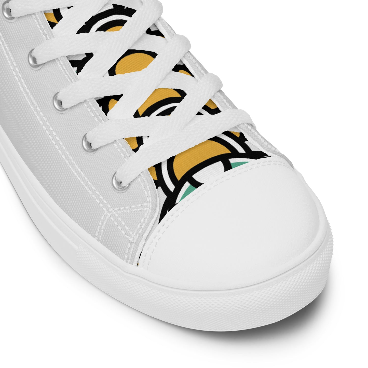 Men’s high top canvas shoes