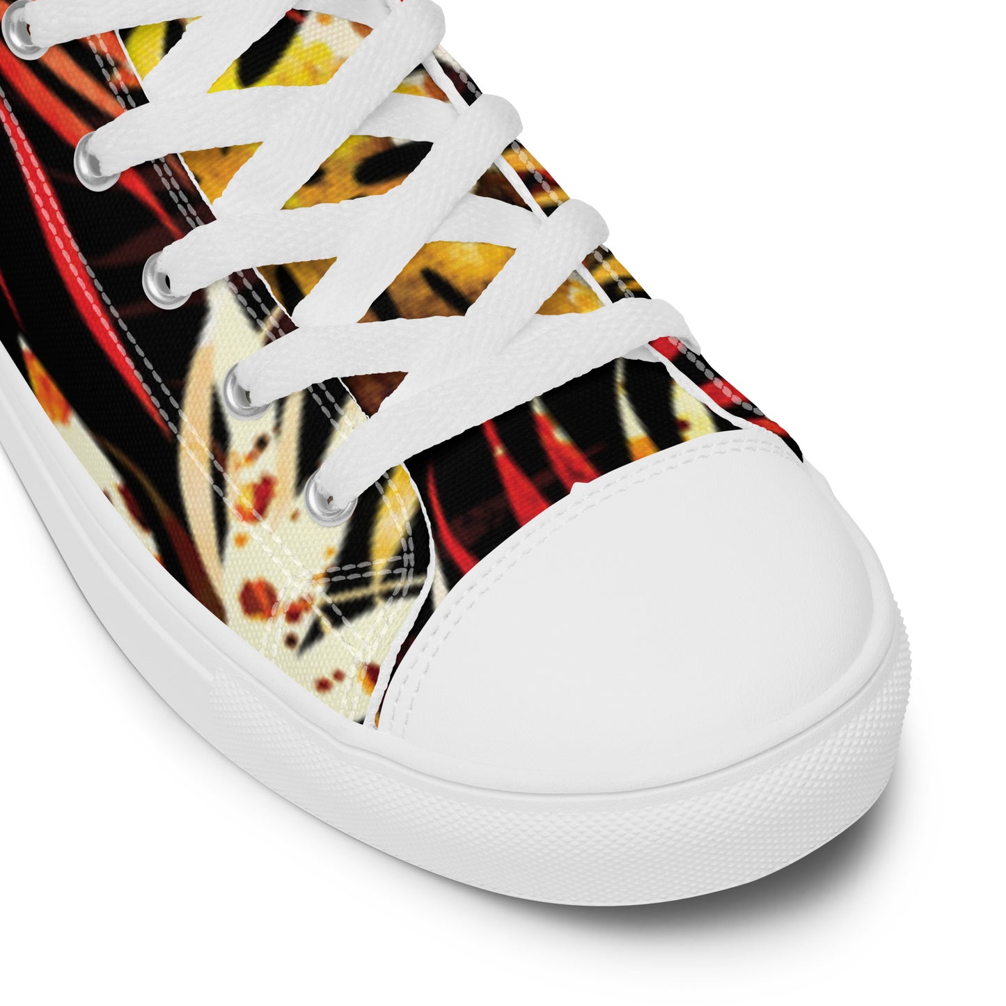 Men’s high top canvas shoes