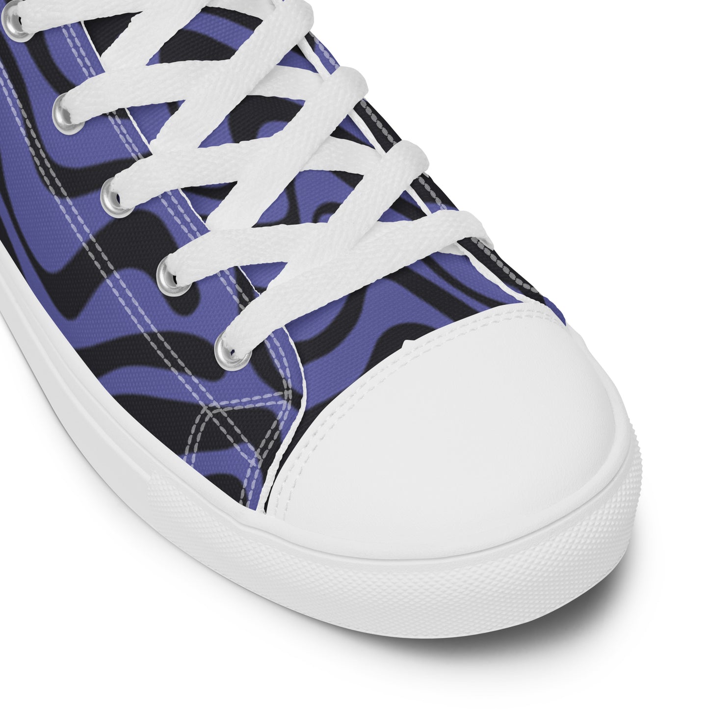Men’s high top canvas shoes